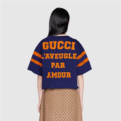 l'aveugle par amour gucci t shirt|Gucci 1921 L'Aveugle Par Amour T.